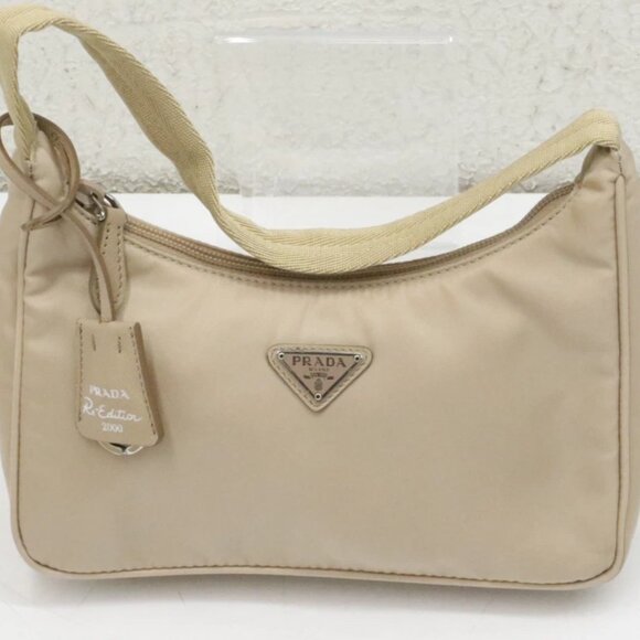 Prada Purse Re-Nylon Re-Edition 2000 Mini Bag - Neutral - Picture 1 of 15